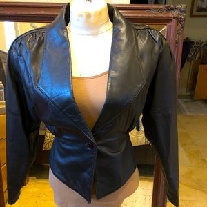 Vintage leather Jacket